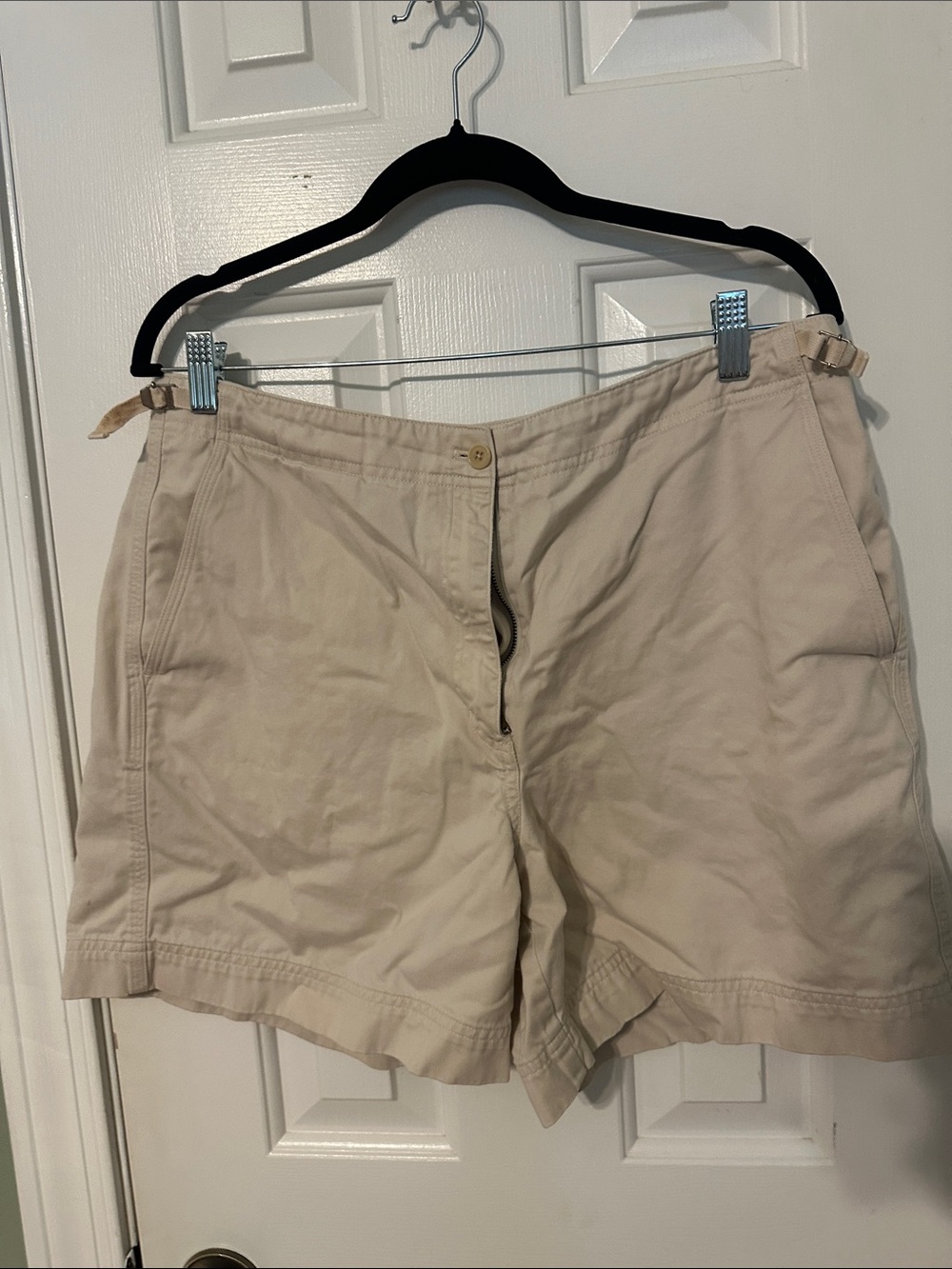 Ralph Lauren Beige Cotton Bermuda Shorts